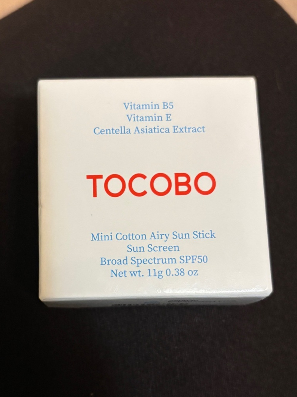 TOCOBO Mini Cotton Airy Sun Stick SPF 50 K Beauty NIB